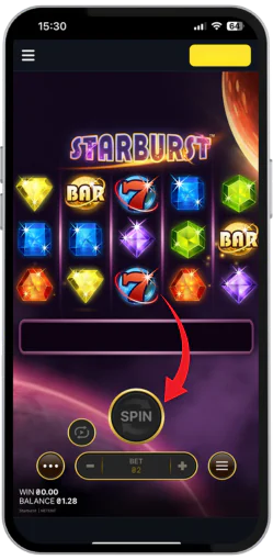 Start the game_Starburst